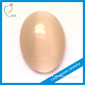 High quality oval shape cabochon synthetic cat eye stone
